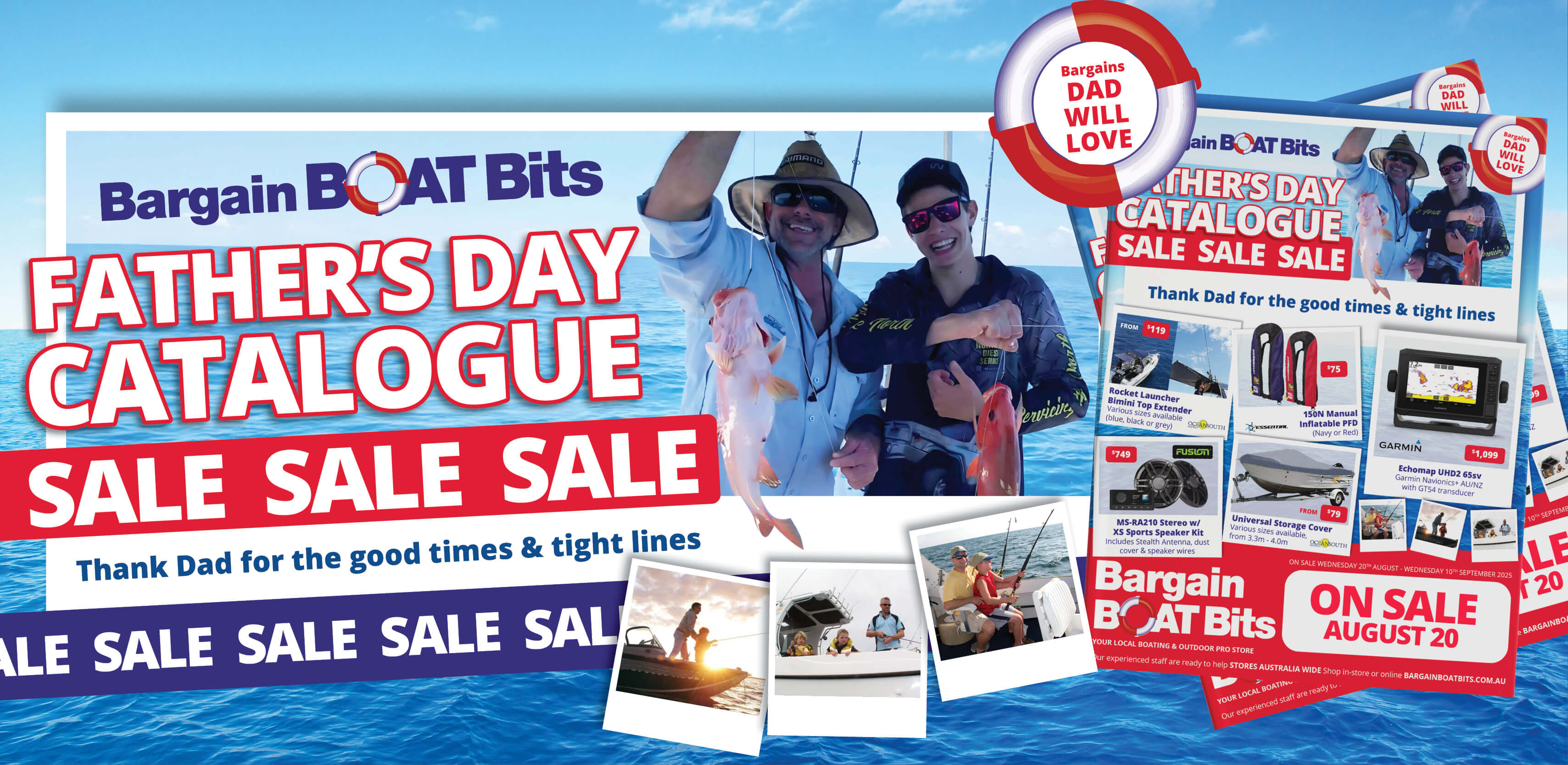 Bargain Boat Bits Father's Day Sale Catalogue